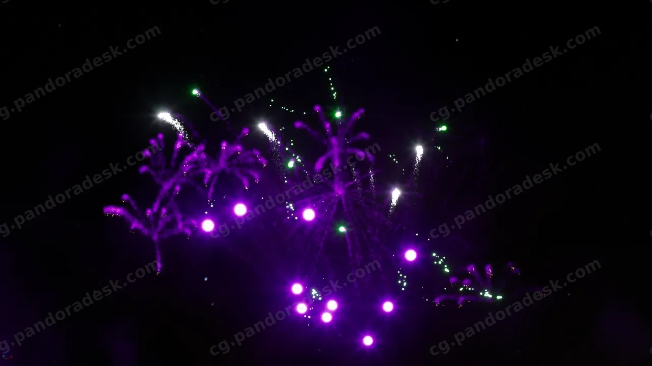 烟花庆典特效-Fireworks Niagara FX