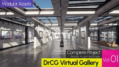 当代艺术虚拟画廊 - DrCG Contemporary Art Virtual Gallery 1.0