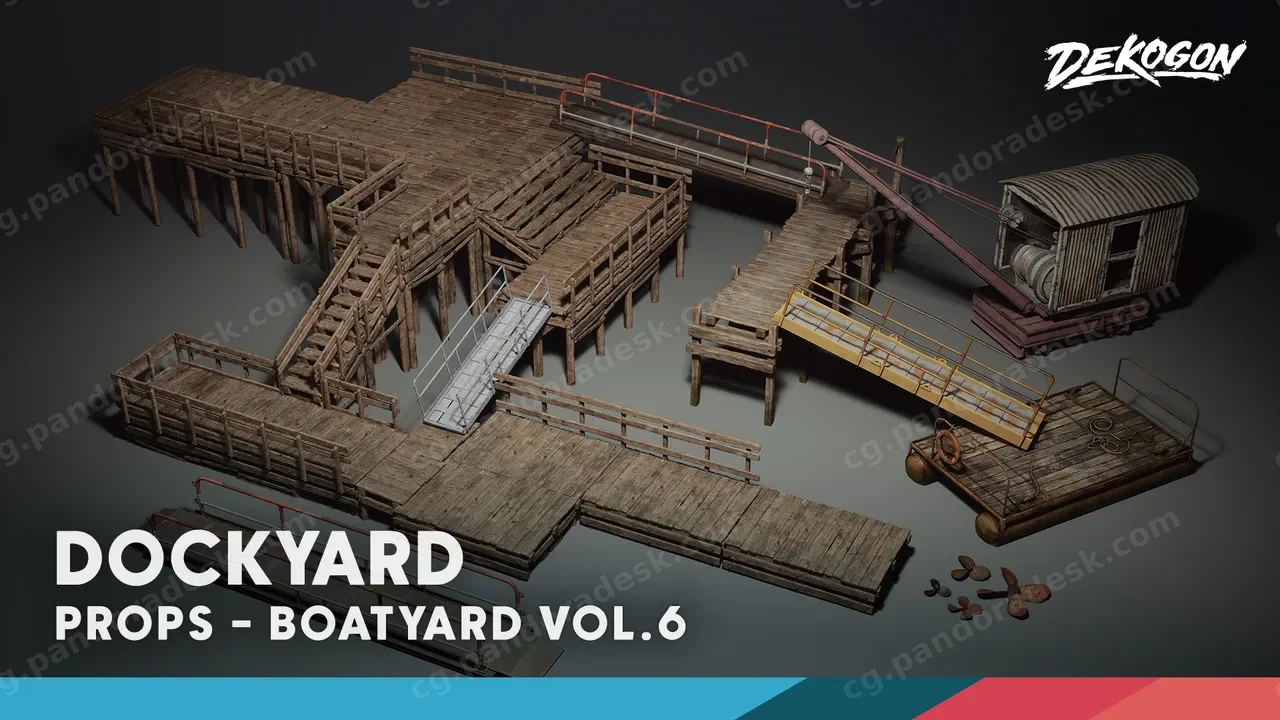 造船厂第6卷 - 模块化造船厂 - Boatyard VOL.6 - Modular Dockyard