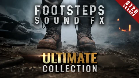 脚步声音效 - 终极合集套装 - Footsteps Sound Effects - Ultimate Collection Bundle