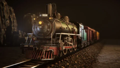 老式火车 - Vintage train