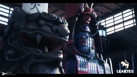 日本武士战室-Feudal Japan Warroom Environment