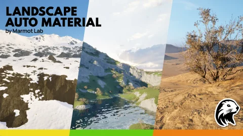 高级地形自动材质 Advanced Landscape Auto Material