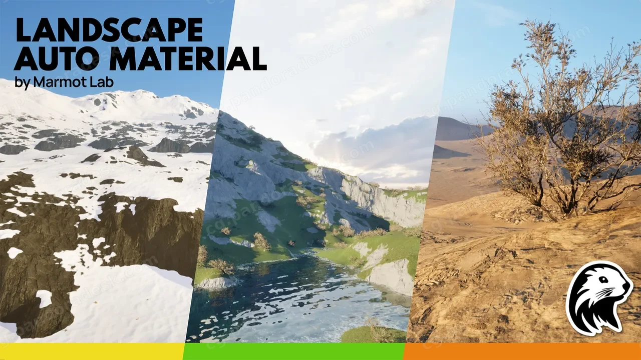 高级地形自动材质 Advanced Landscape Auto Material