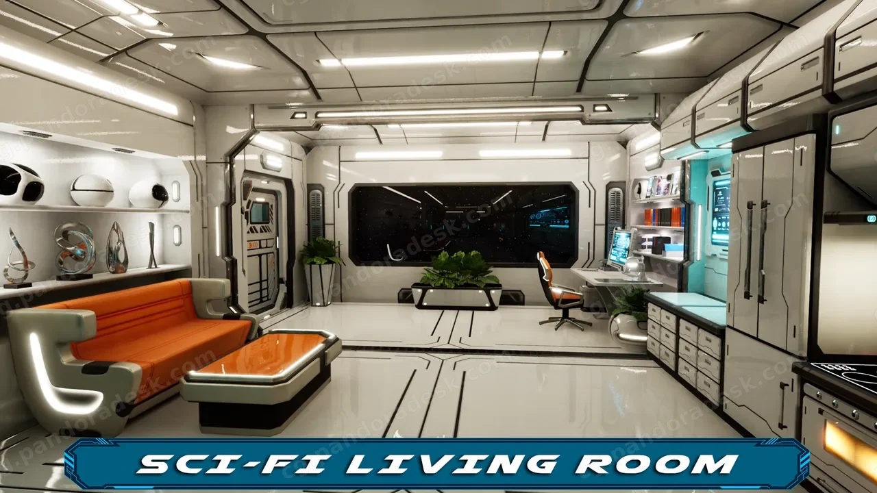 科幻客厅 - Sci-Fi Living Room