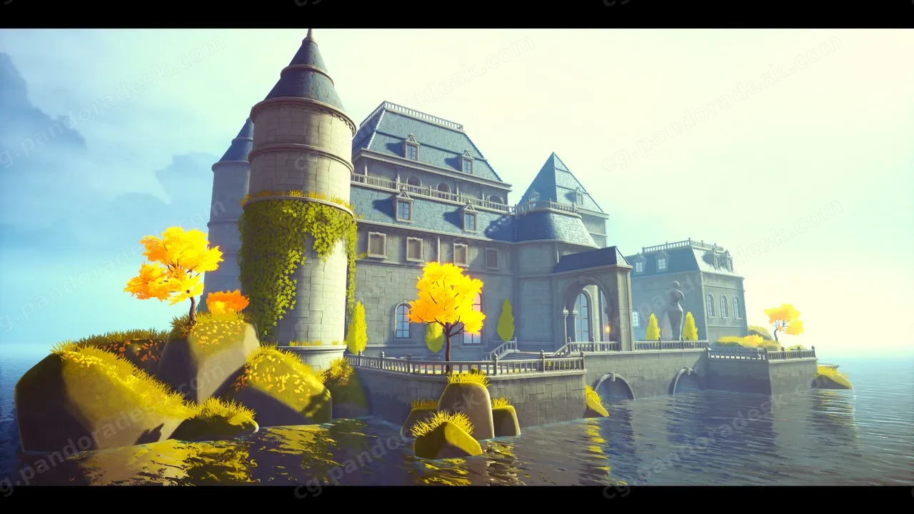 城堡-Stylized castle
