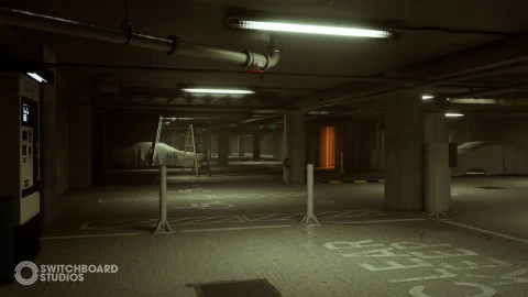 地下停车场和走廊 - Atmospheric Modular Underground Car Park & Hallways