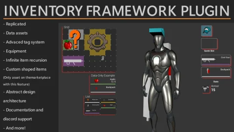 库存框架插件 - 库存系统-Inventory Framework Plugin - Inventory System v2.4