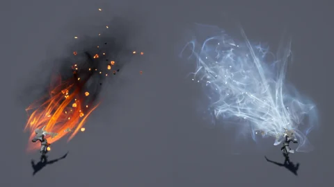 闪烁和冲刺特效 - Blink and Dash VFX