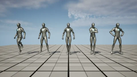 超级英雄飞行动画-Superhero Flight Animations