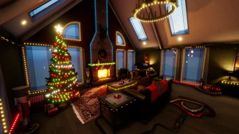 圣诞节日家庭布景-Christmas Holiday