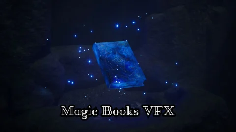 魔法书籍视觉特效 Magic Books VFX
