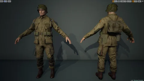 美国伞兵-US Paratrooper