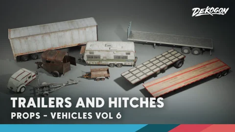 交通工具 第六辑——挂钩与拖车 Vehicles VOL.6 - Hitches & Trailers