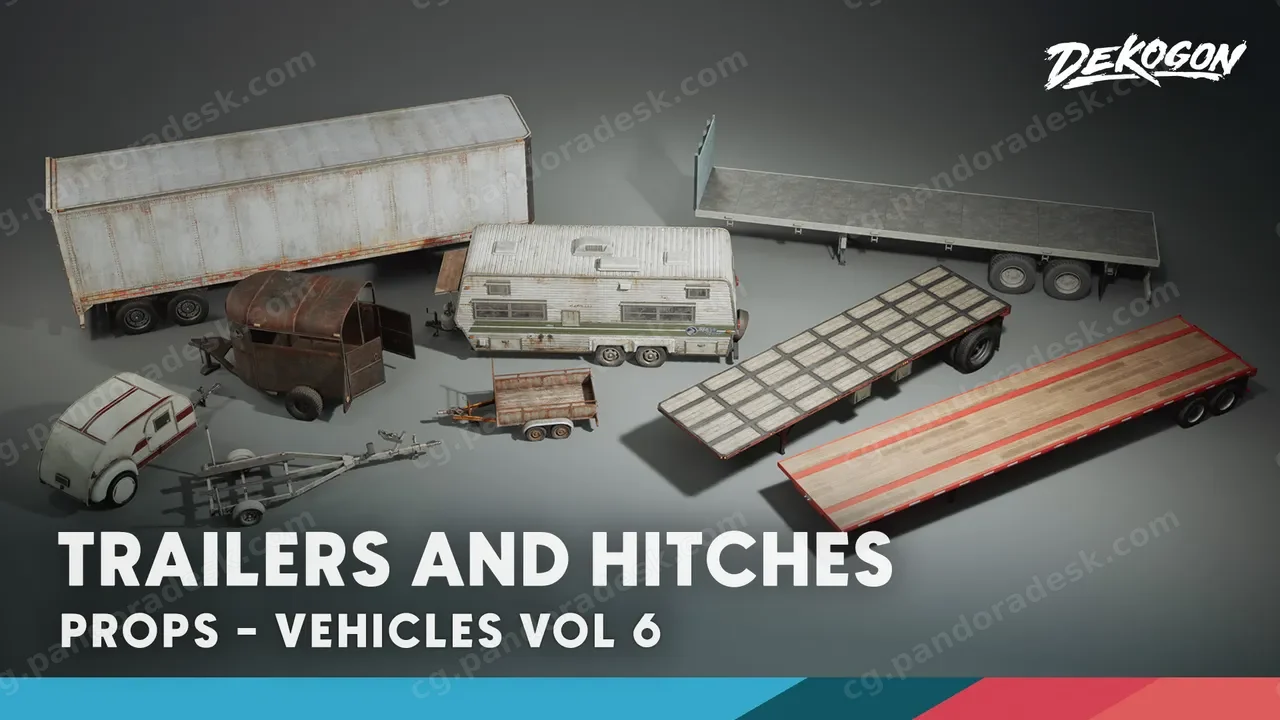 交通工具 第六辑——挂钩与拖车 Vehicles VOL.6 - Hitches & Trailers