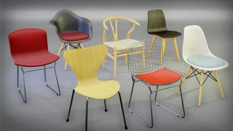 现代椅子 - RT ArchViz Furniture - Chairs