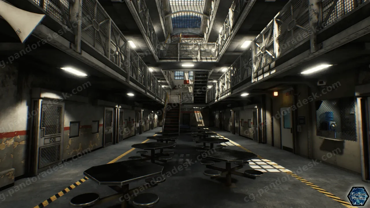 现代化监狱牢房-Modular Prison Pack