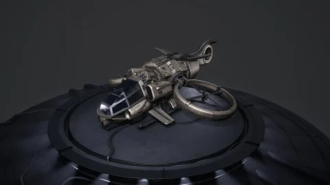 科幻武装直升机 Sci-fi Gunship