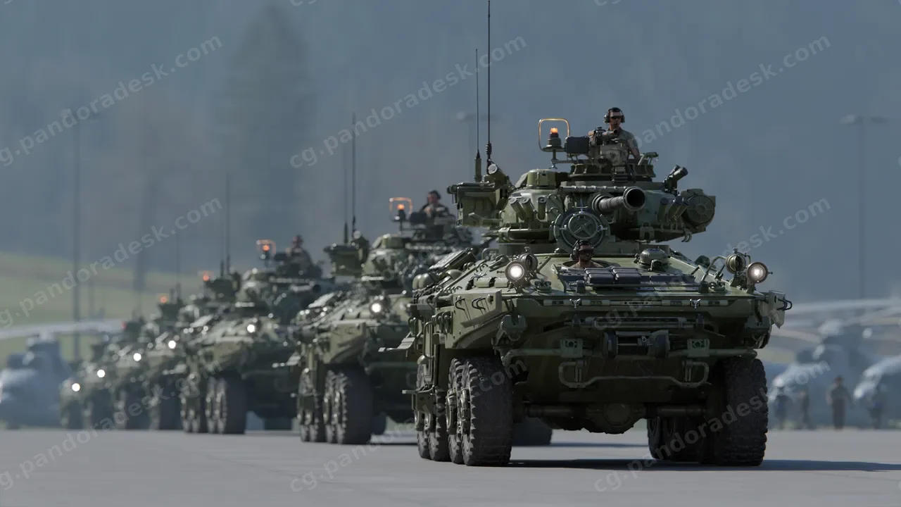 超写实装甲车队 - ARMOR - Bundle
