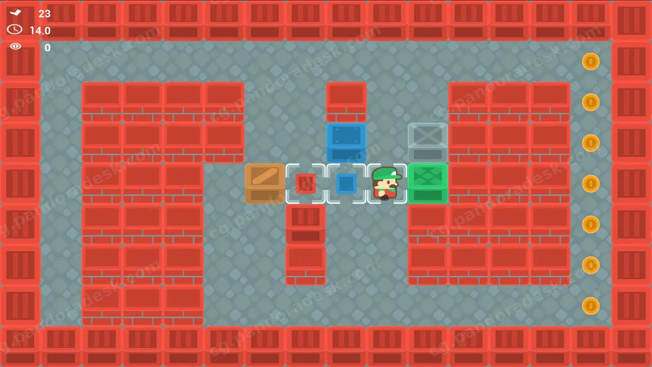 推箱子2D游戏模板 - Push Push Puzzle 2D Kit