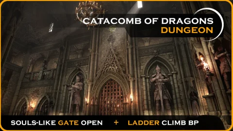 地牢地下墓穴模块化 - Dungeons modular