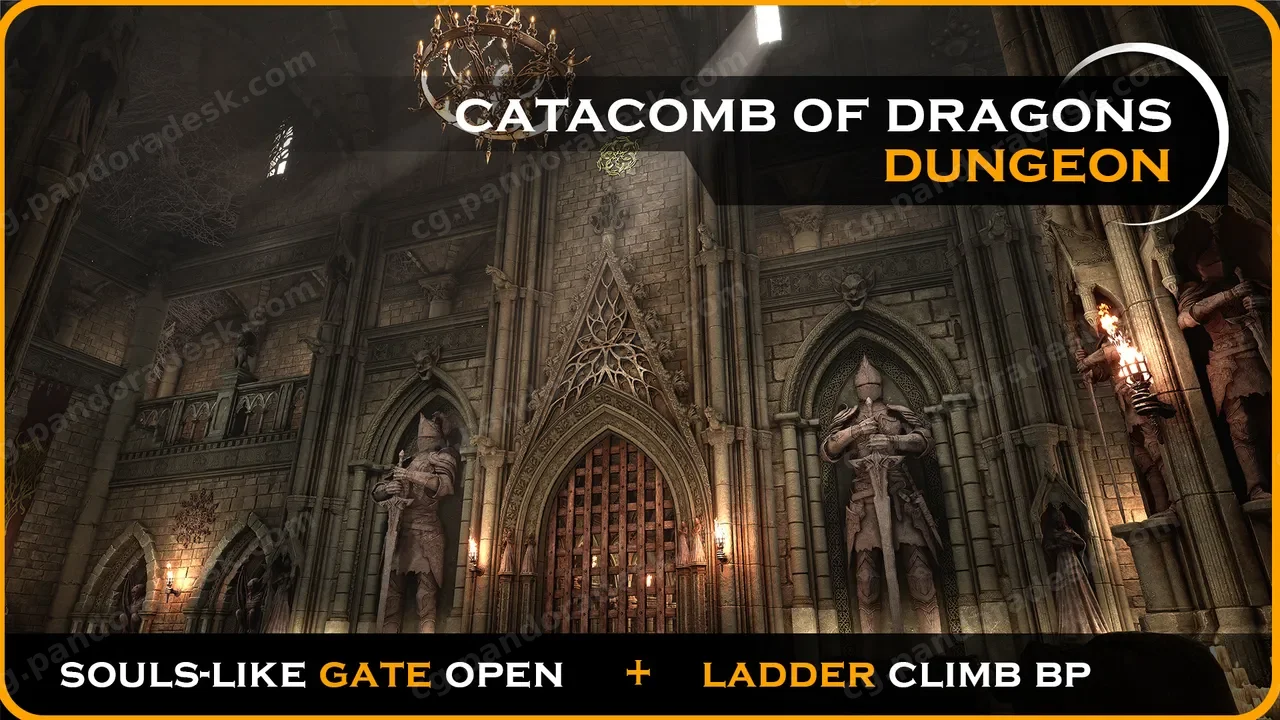 地牢地下墓穴模块化 - Dungeons modular