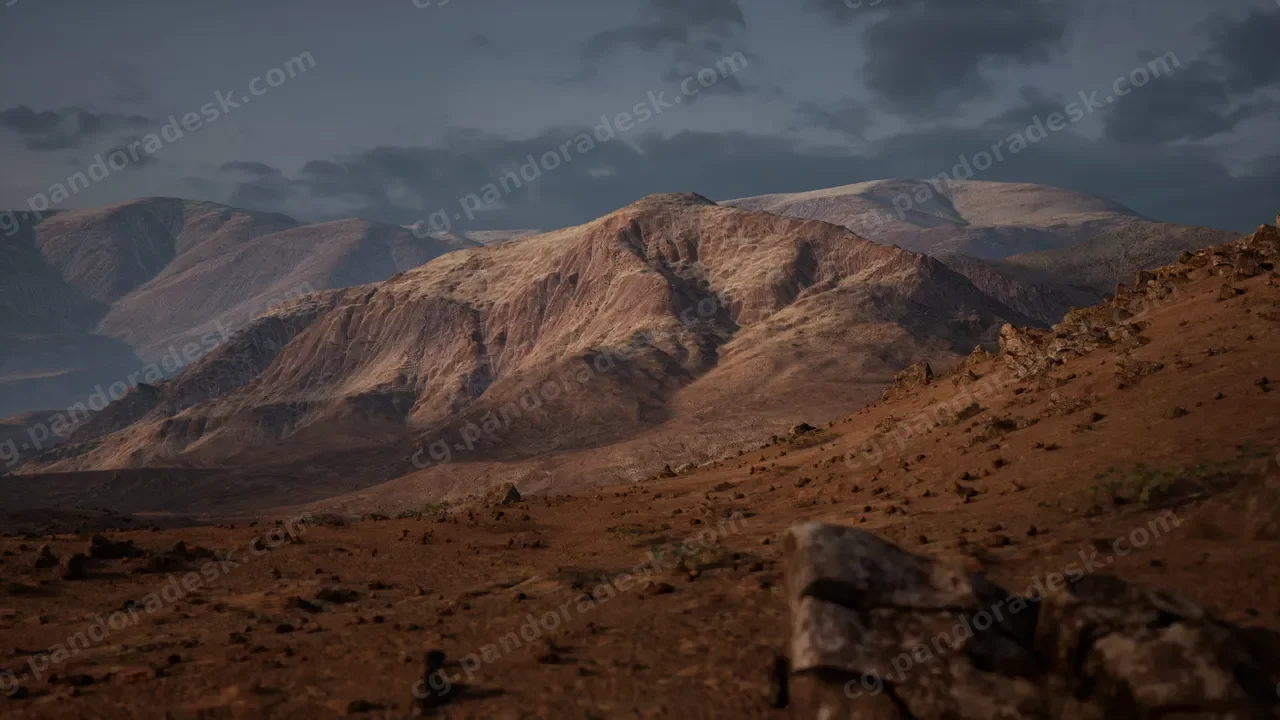 沙漠山脉套装 - Brushify Desert Mountains Pack