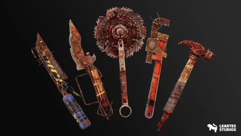 末日近战武器 - Post Apocalyptic Melee Weapons VOL.1