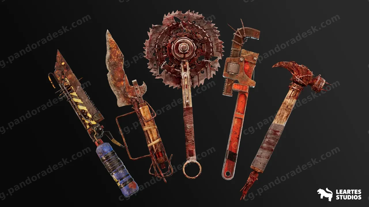 末日近战武器 - Post Apocalyptic Melee Weapons VOL.1