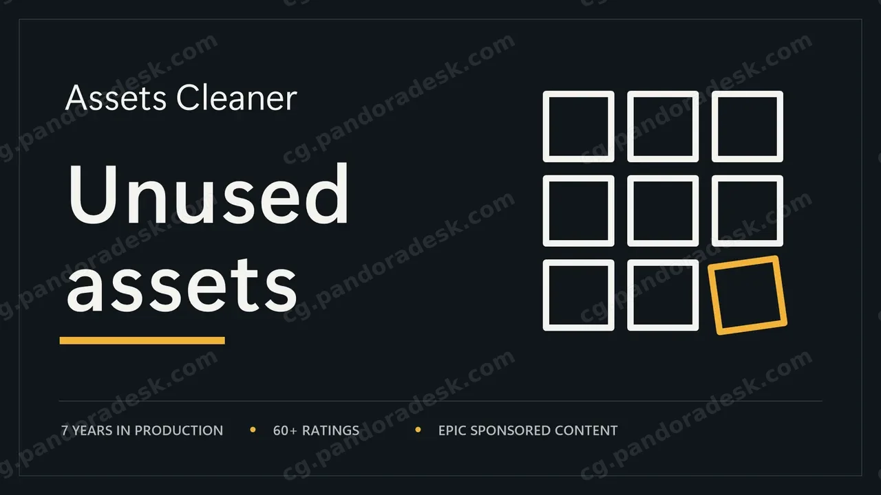 项目资产清理工具 - Assets Cleaner - Project Cleaning Tool