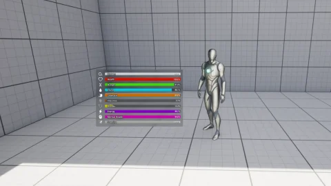 角色属性 X - Character Stats X