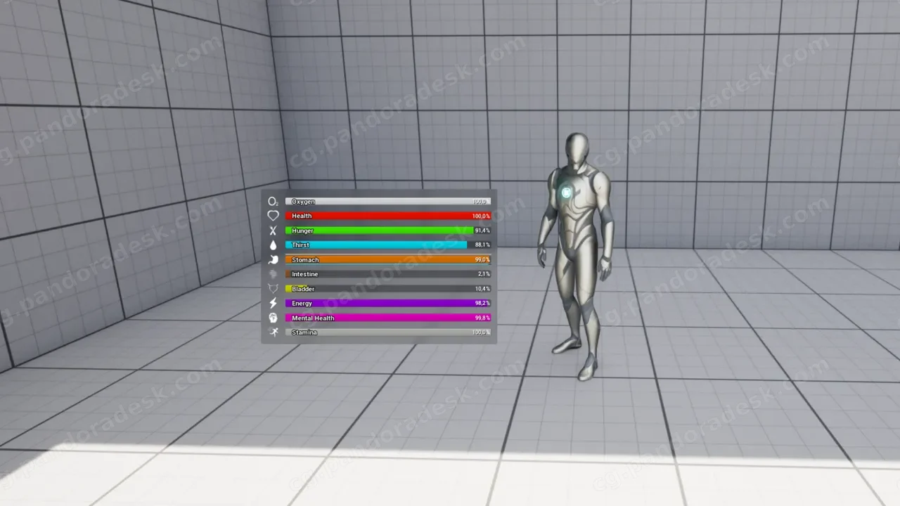 角色属性 X - Character Stats X
