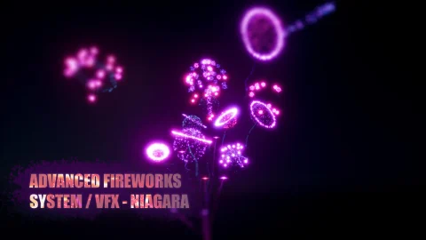 高级烟花特效 - Advanced Fireworks System VFX