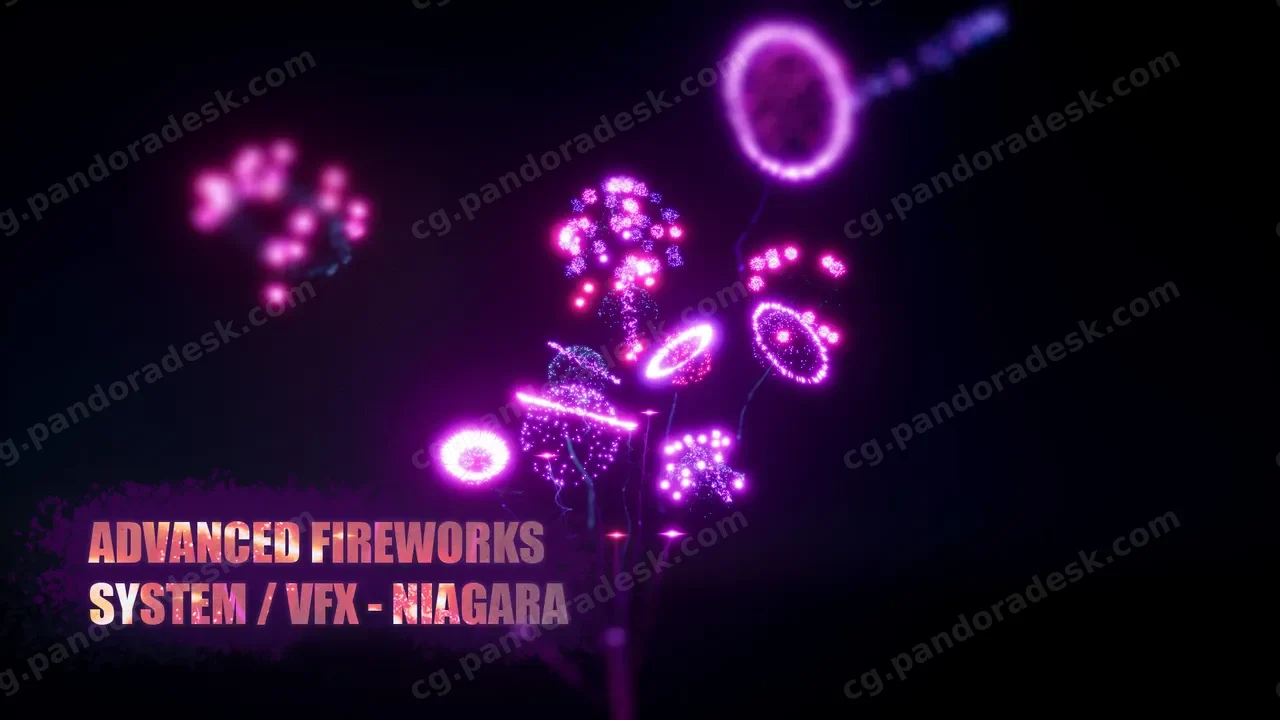 高级烟花特效 - Advanced Fireworks System VFX