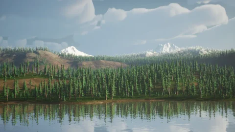 四季风格化树木包 - Stylized Trees Pack 2