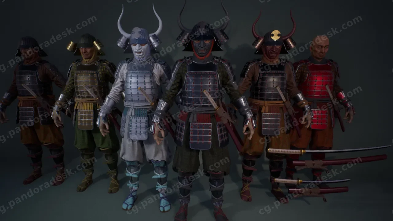 日本幕府武士战士-Samurai Warriors