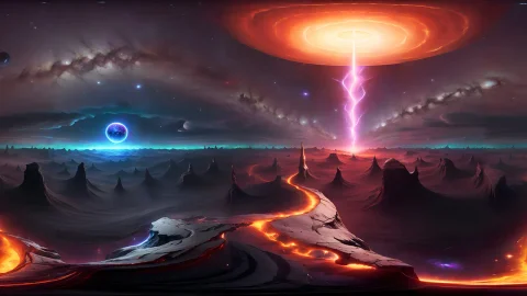 48个外星星球HDRI - 48 HDRI Alien Places48 HDRI Alien Places