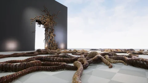 22种外星触须-Alien Tendrils 22 Types - AssetKit PBR