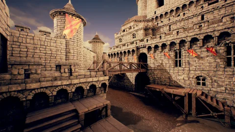 中世纪要塞建筑-Medieval Stronghold Architecture