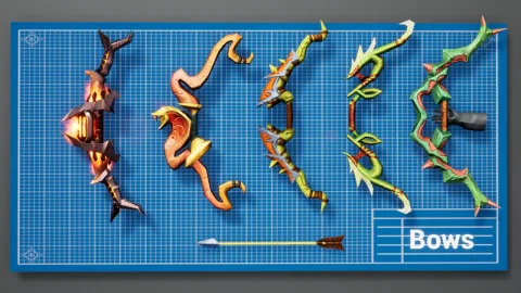 风格化奇幻武器 - Stylized Fantasy Weapons