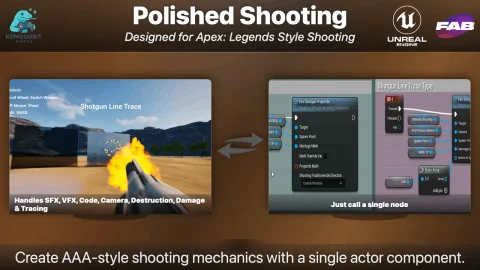 终极射击系统插件 - Weapon Ballistics System Pro v2.0