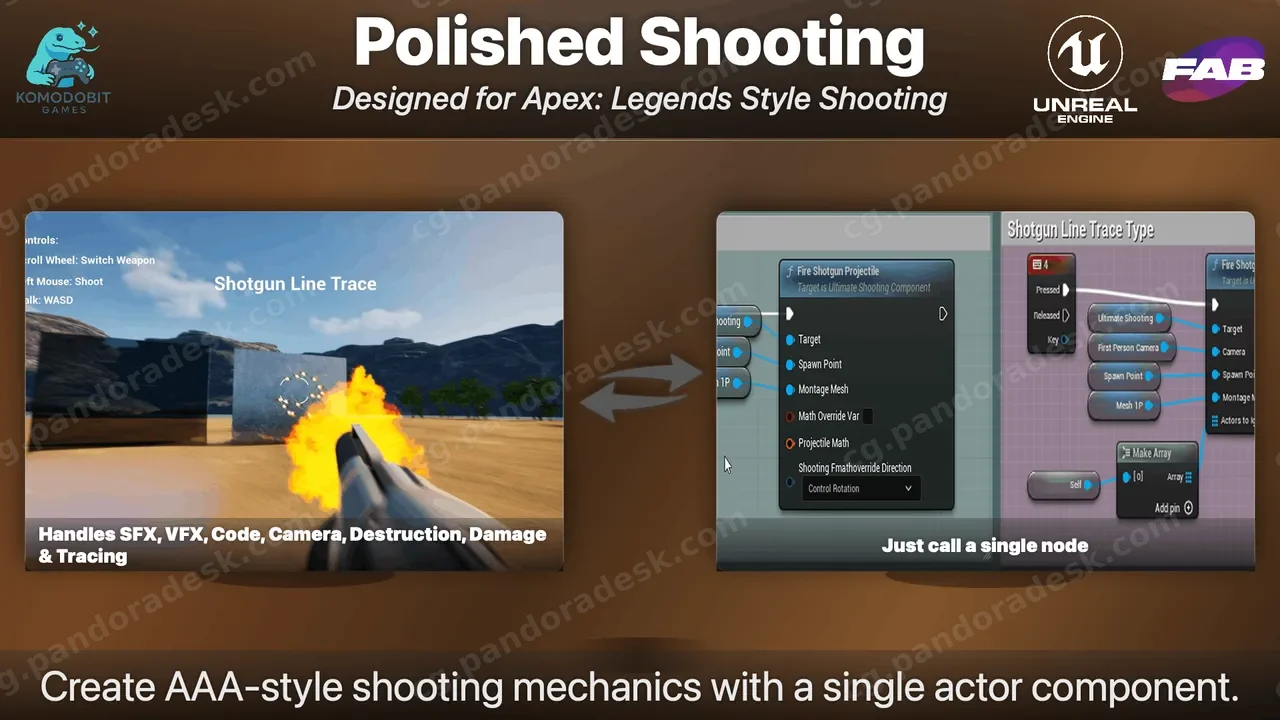 终极射击系统插件 - Weapon Ballistics System Pro v2.0