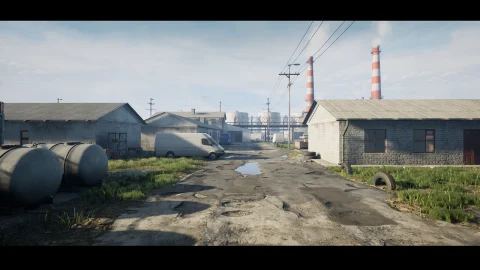 老式工业厂房-Old Factory