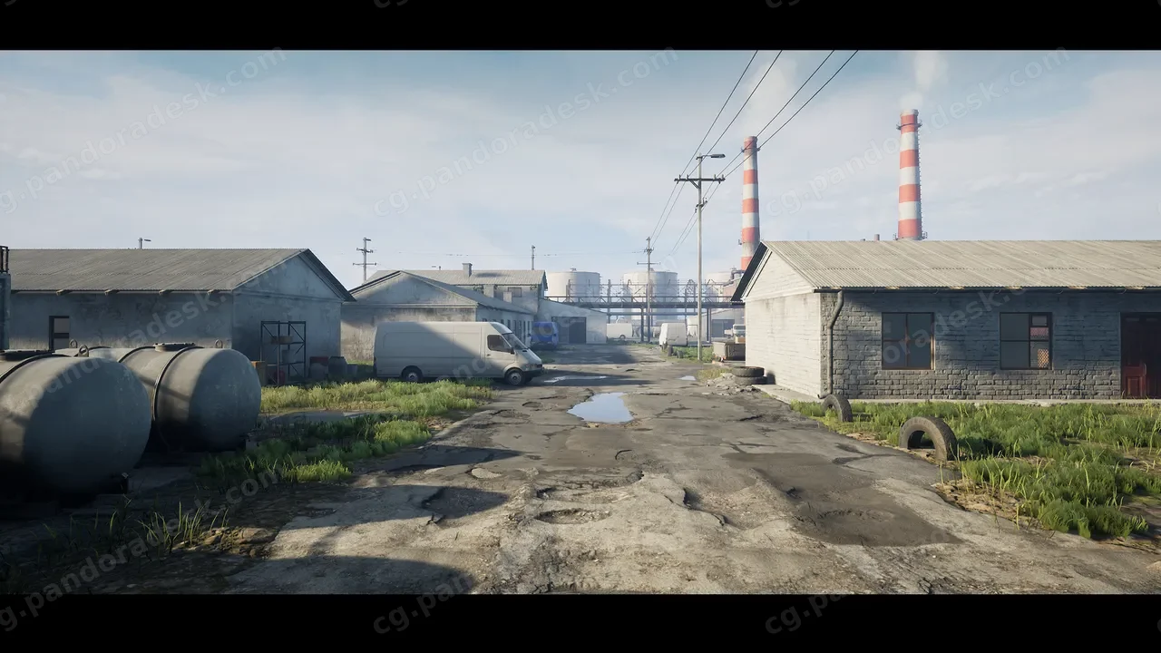 老式工业厂房-Old Factory