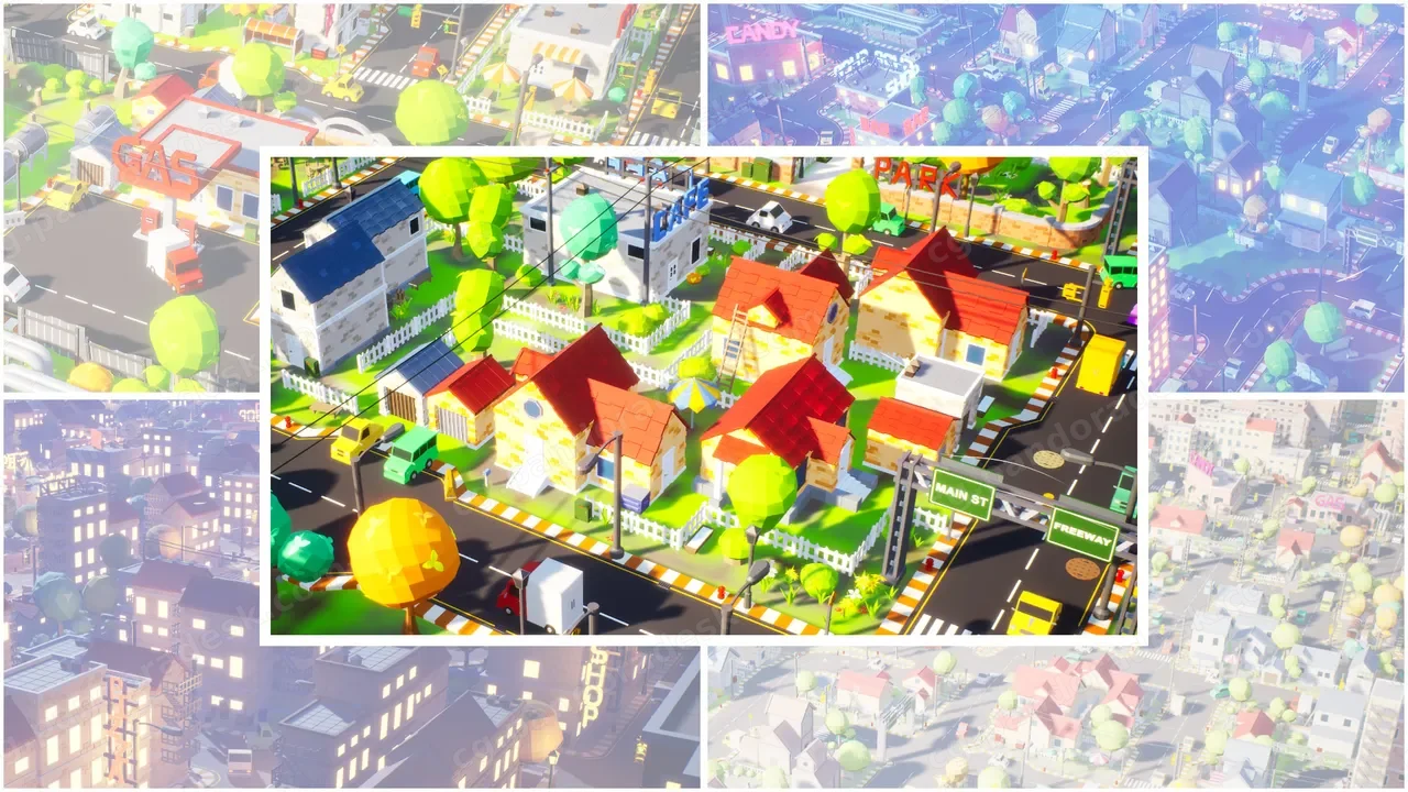 模拟保利小镇 - SimPoly Town
