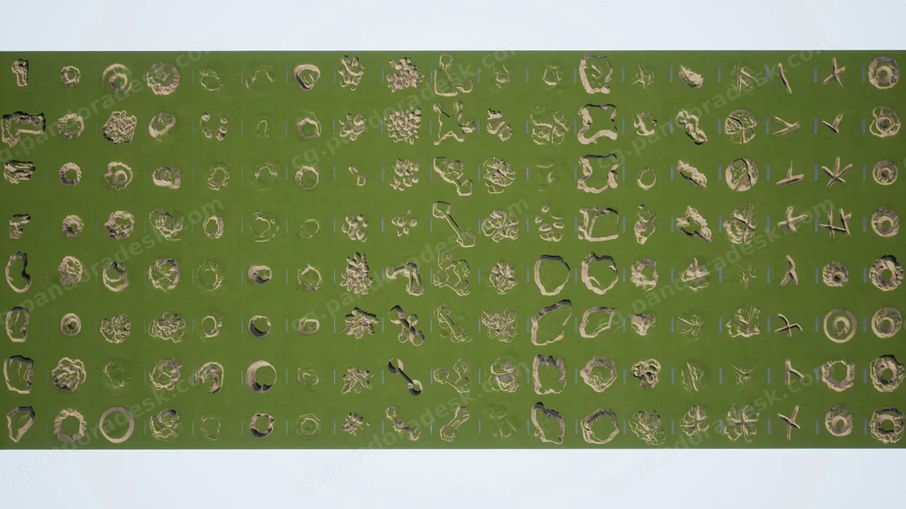 景观地形-Landscape Stamps