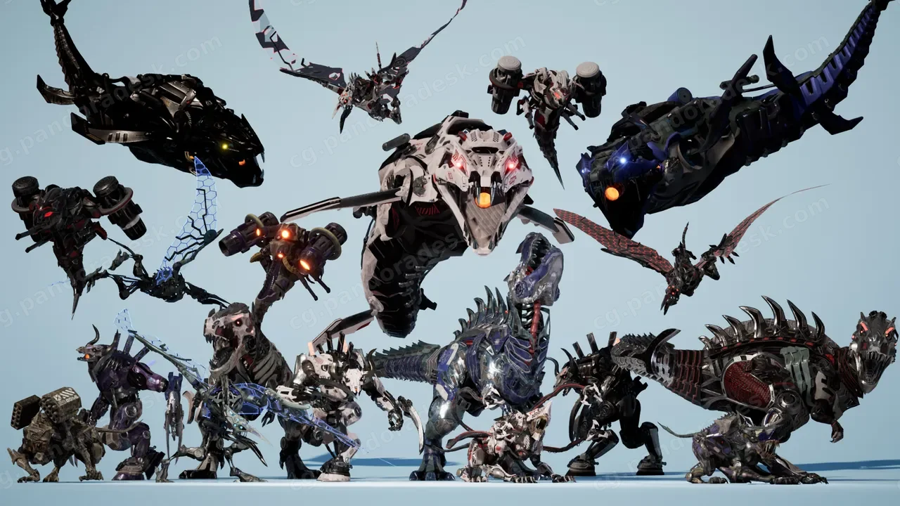 科幻野兽包 - SciFi Beasts Pack