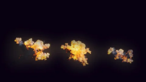 爆炸特效-Space Explosion Pack