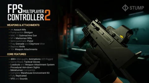 FPS多人游戏控制器 - FPS Multiplayer Controller