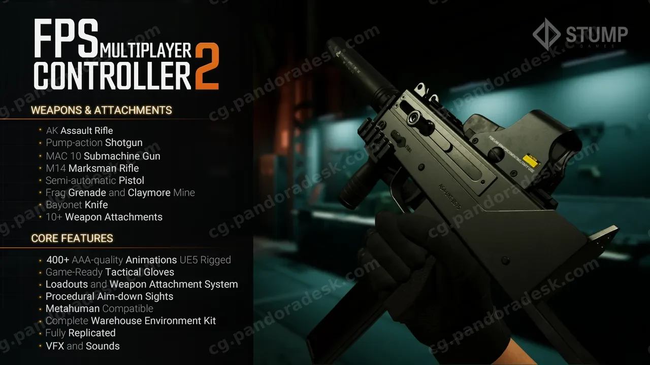 FPS多人游戏控制器 - FPS Multiplayer Controller
